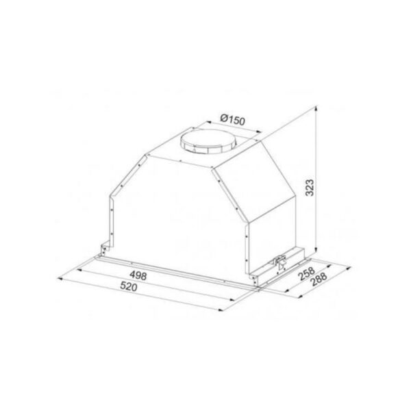 Gartraukis Franke INCA LUX FBI 537 XS LED1 (305.0518.705)